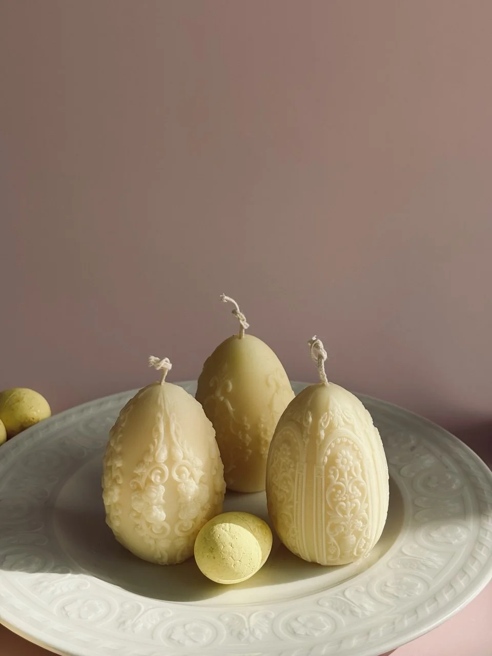 Świeca sojowa dekoracyjna wielkanocna 