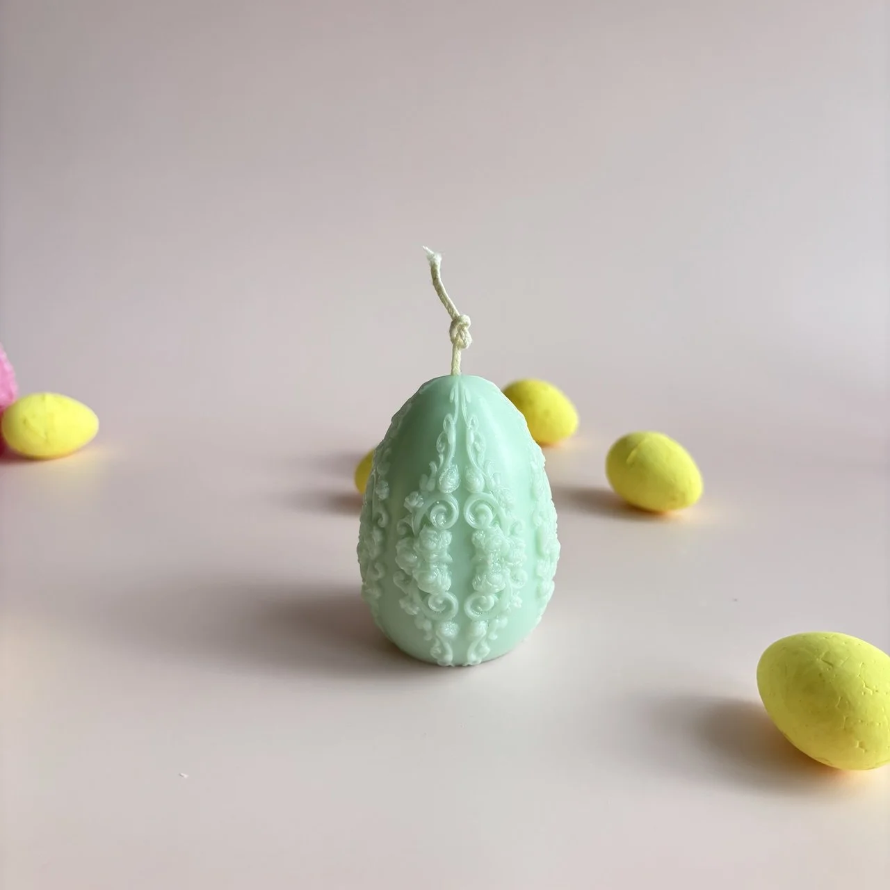 Świeca sojowa dekoracyjna wielkanocna 