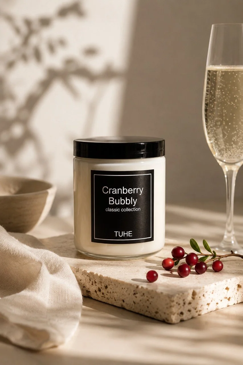 Świeca zapachowa Cranberry Bubbly