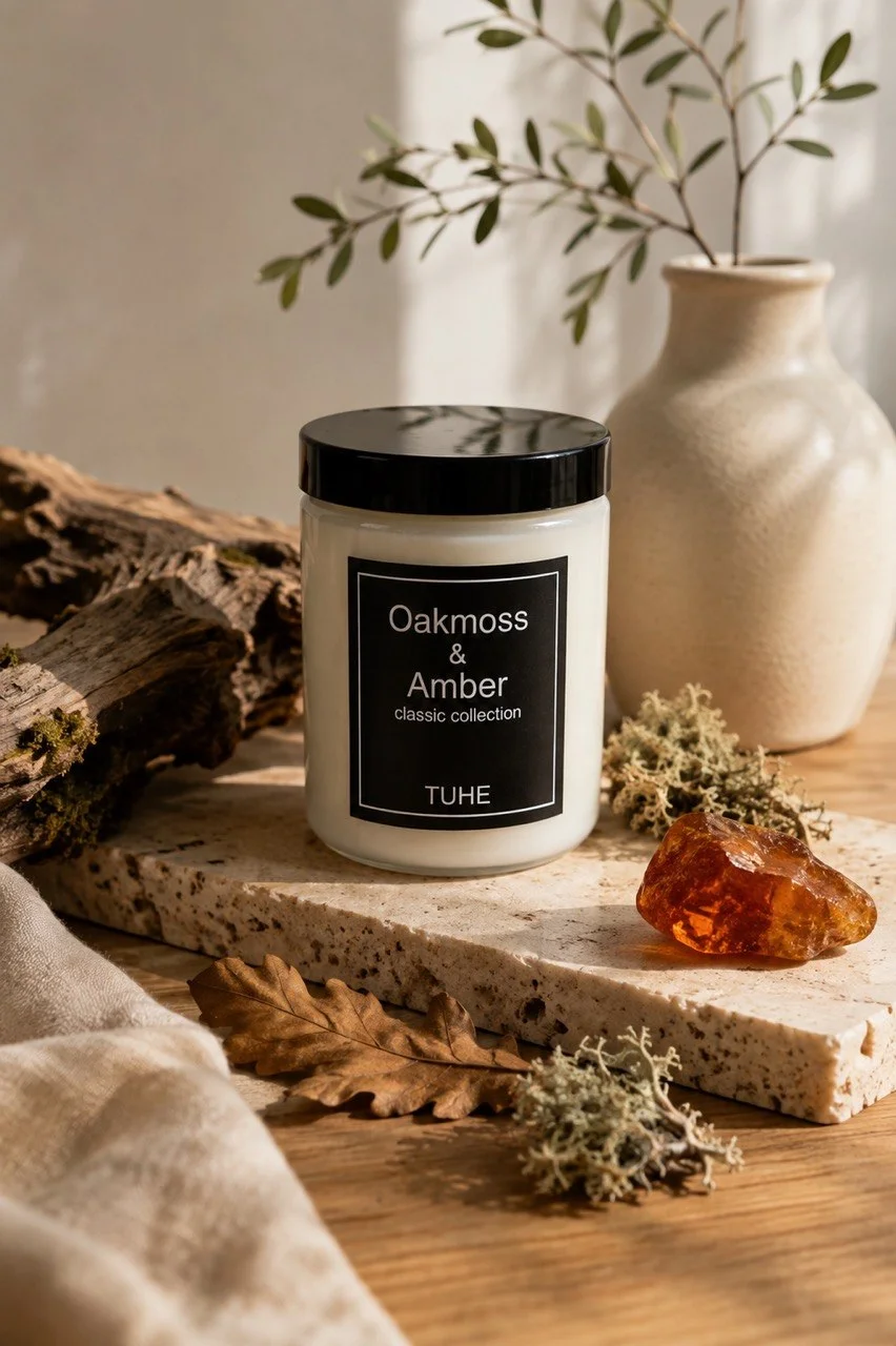 Świeca zapachowa Oakmoss & Amber