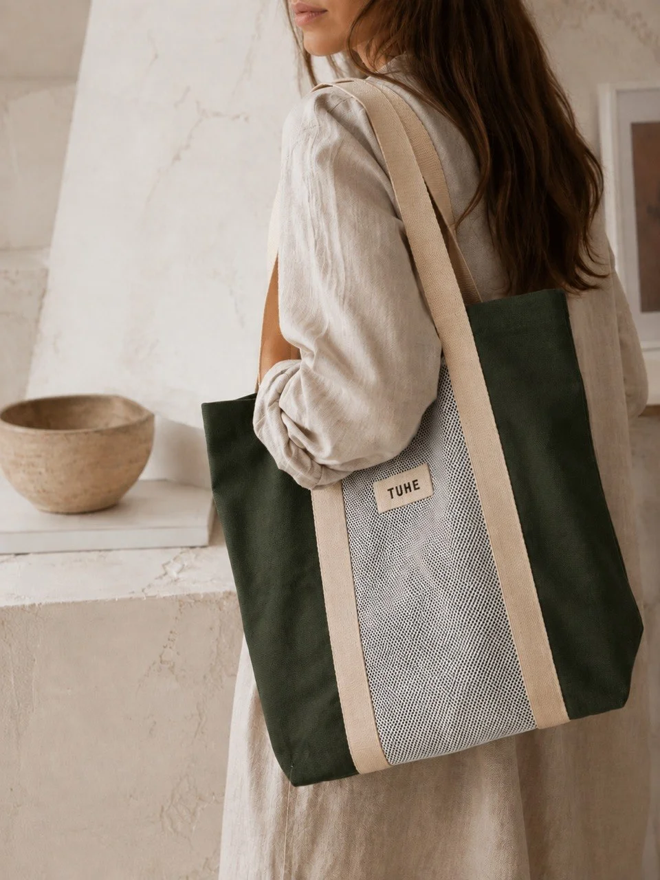 Torba Shopper zielona