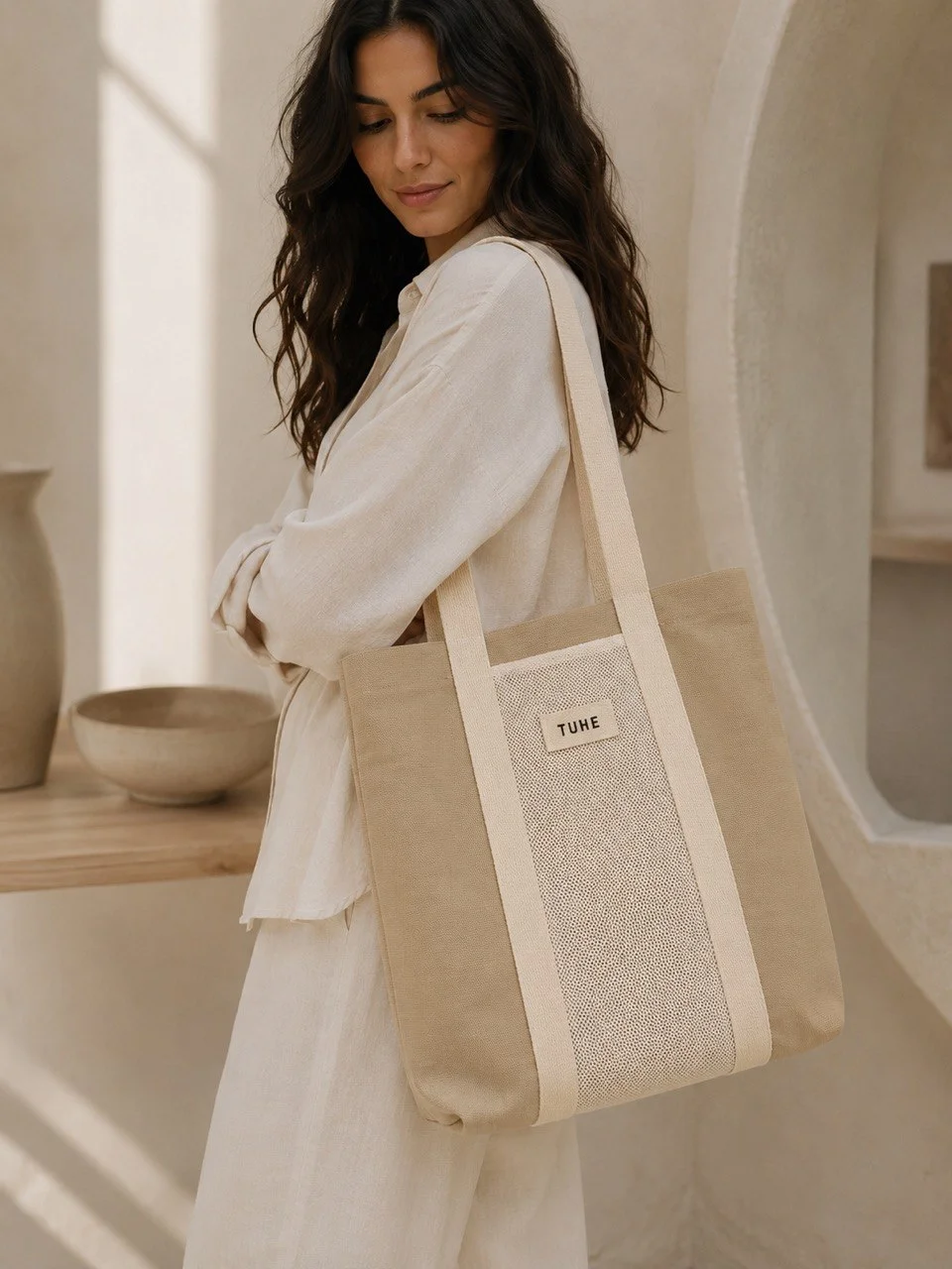 Torba Shopper Latte