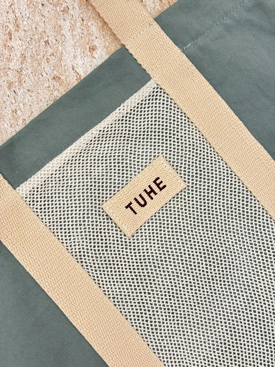 Torba Shopper Szałwiowa