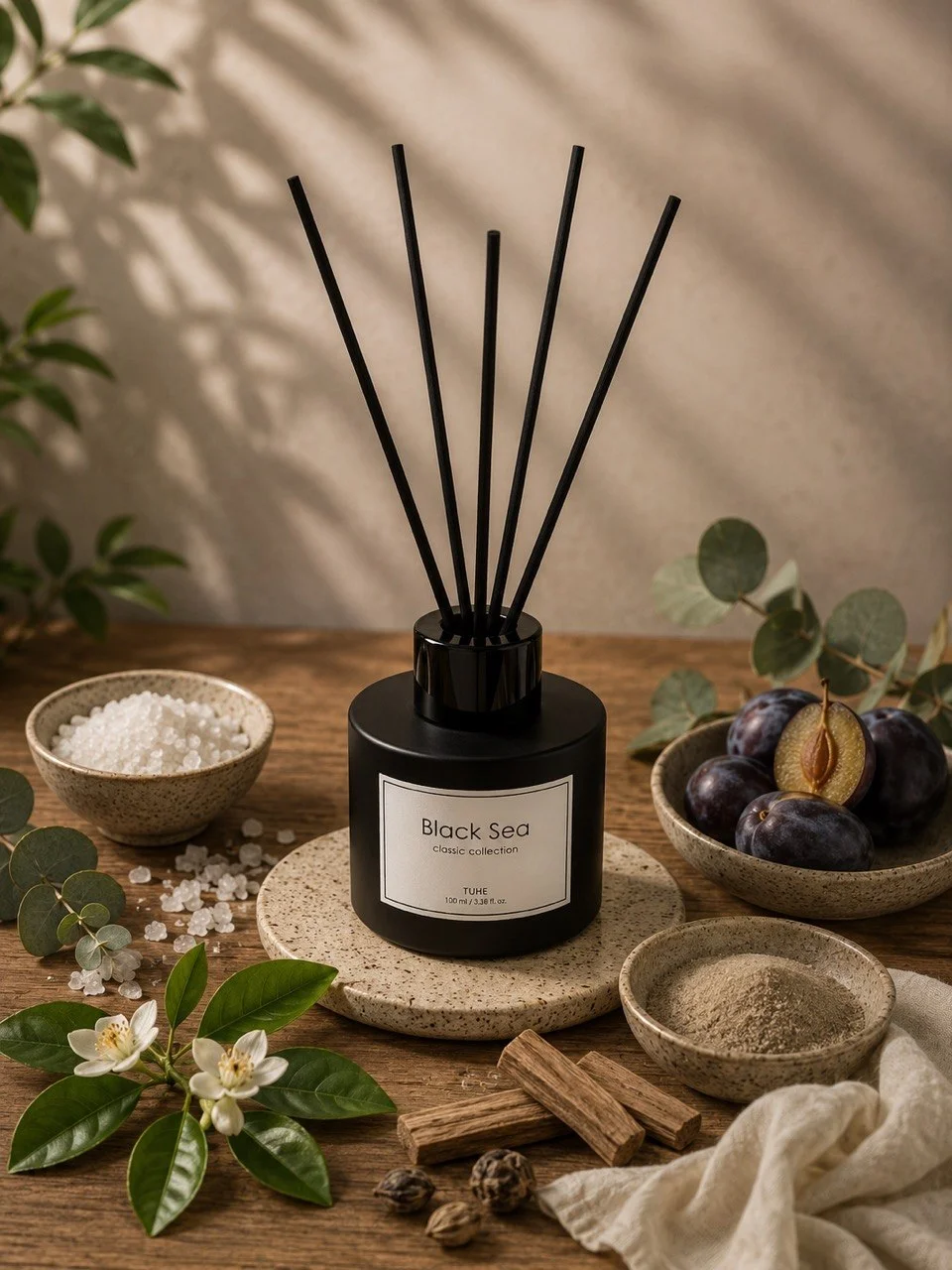 Dyfuzor zapachowy Black Sea  czarny  100 ml